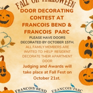 Door decorating Contest Flyer