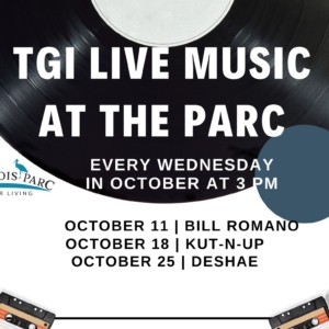 TGI Live at the Parc Oct